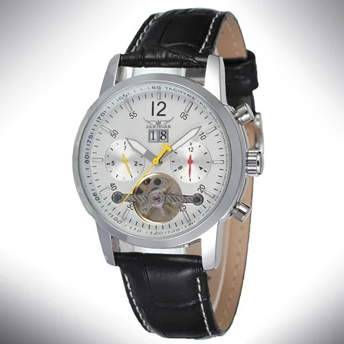 

America Station jaragar Men Fashion Casual Tourbillon Fully Automatic Mechanical Wrist Watch