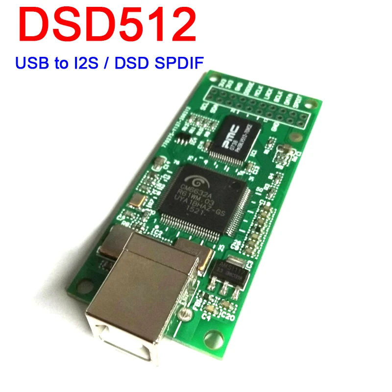 USB к I2S / DSD SPDIF цифровой интерфейс DSD512 поддерживает Италия 32 бит/384 кГц
