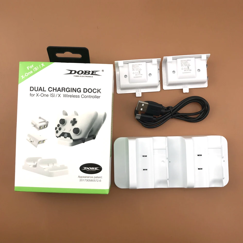 3 в 1 двойная зарядная док станция + 2 аккумулятора для станции usb кабель зарядки XBOX