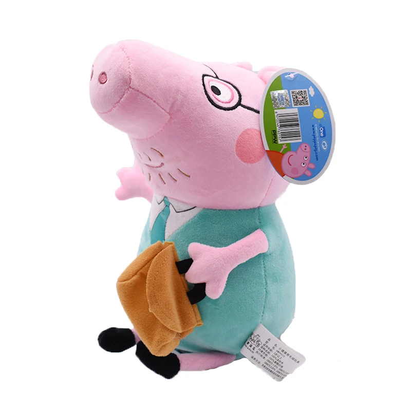 46 см оригинальные Peppa Pig день рождения Джордж Плюшевые животные игрушки семья Розовая Свинья рождественские подарки, куклы игрушки для девочек детей