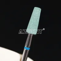 AZDENT Lab Dental ceramiczna diamentowa głowica szlifierska kamień szlifierka cyrkonia ceramika Emax korony polerka szybkie polerowanie 6