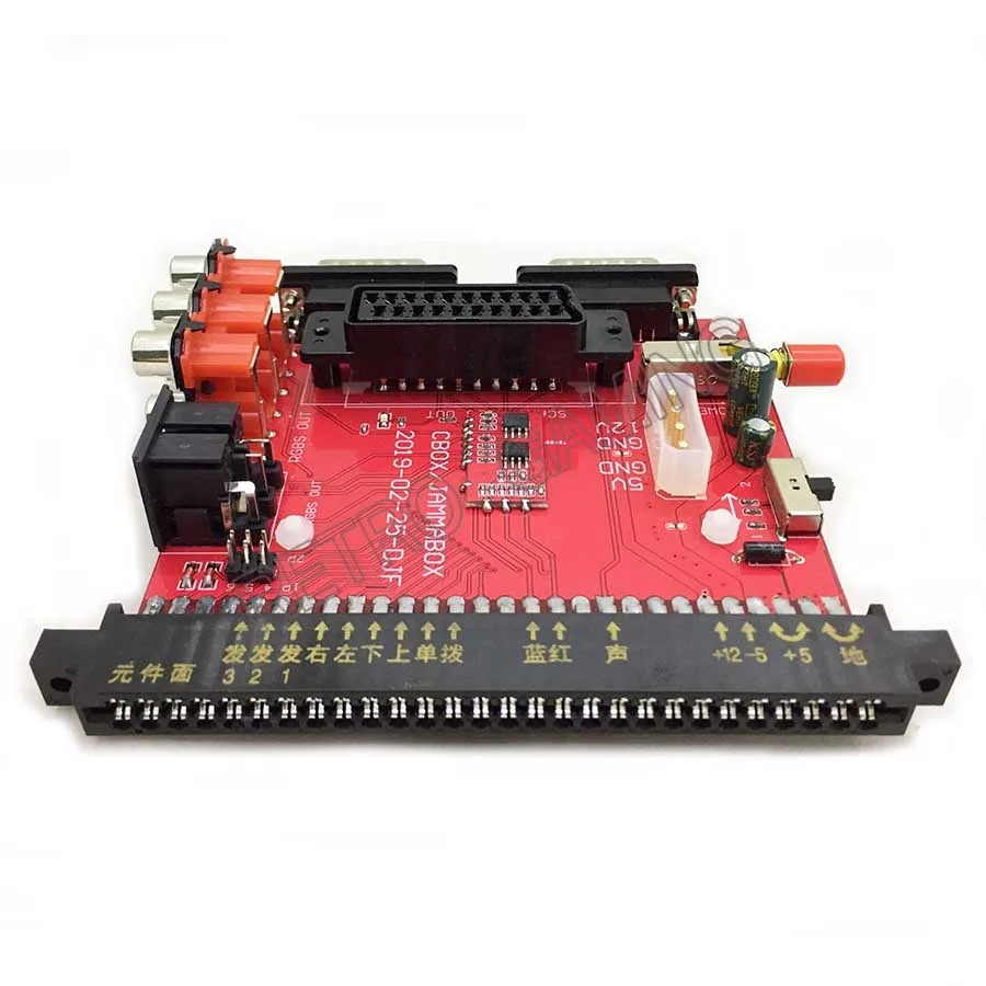 SNK материнская плата от JAMMA до DB 15PIN Joypad конвертируемая CBOX конвертер с SCART выходом