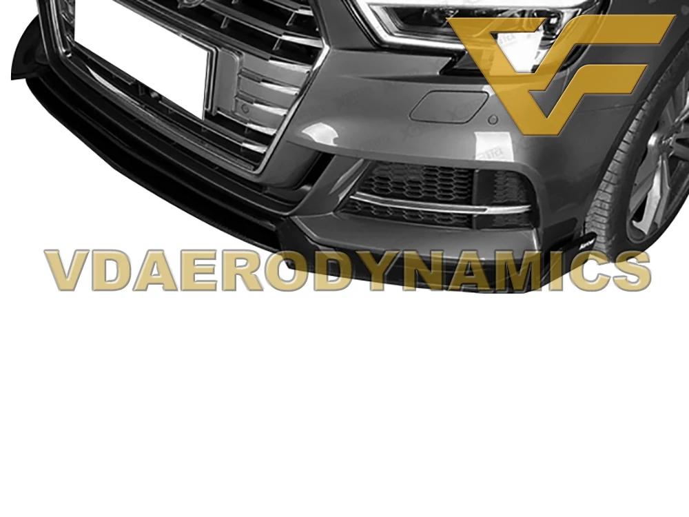 Подходит для 17-20 Audi S3 Sedan 4Dr VAD-K карбоновый передний бампер для губ