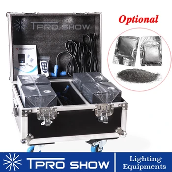 cheap Nieuwe Koude Vonk Vuurwerk Machine 1 Flycase Draadloze Afstandsbediening Dmx Stage Fontein Pyro Voor Indoor Bruiloft Ti Poeder Optioneel