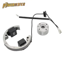 Ignition Coil Stator Flywheel Stator Rotor Ignition Coil Kit Magneto Replacement for KTM50 SX Pro Junior Sr Jr KTM 50 2000-2013 high speed motorcycle rotor magneto kits stator coil for yinxiang lying 150cc and 160cc engine motor accessories