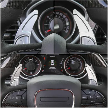 

2pcs Steering Wheel Shift Paddle Shifter Trim Aluminum Alloy Accessories