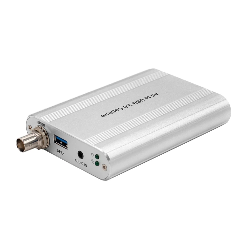 

HOT-Multi-Input Port to USB3.0 Video Collector Acquires Audio and Video Input Signals From HDMI, DVI (VGA, YPbPr, AV) and SDI