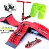 Mini Scooter Finger Skatepark Fingerboard Skate Ramp Parts Sets Skateboard Tech Fingertip BMX Bikes Kit Deck Toys Novelty Gifts 1