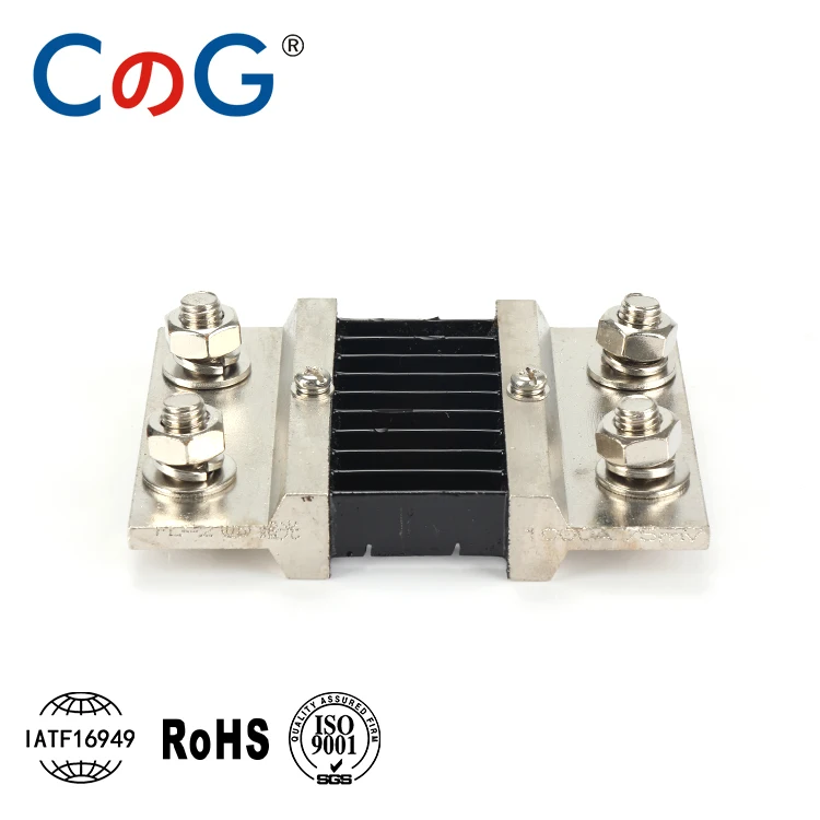 750A 800A 1000A 1200A 1250A 1500A 75mV CG FL-2 Manganin медь DC шунт 0,5 класс измерительный шунт резистор для аналогового амперметра - Цвет: 1000A