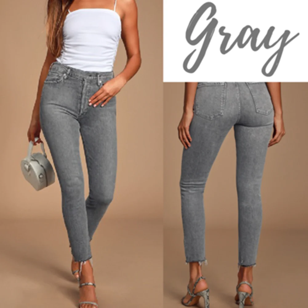 2019 зимние облегающие джинсы для женщин обтягивающие с высокой талией женские