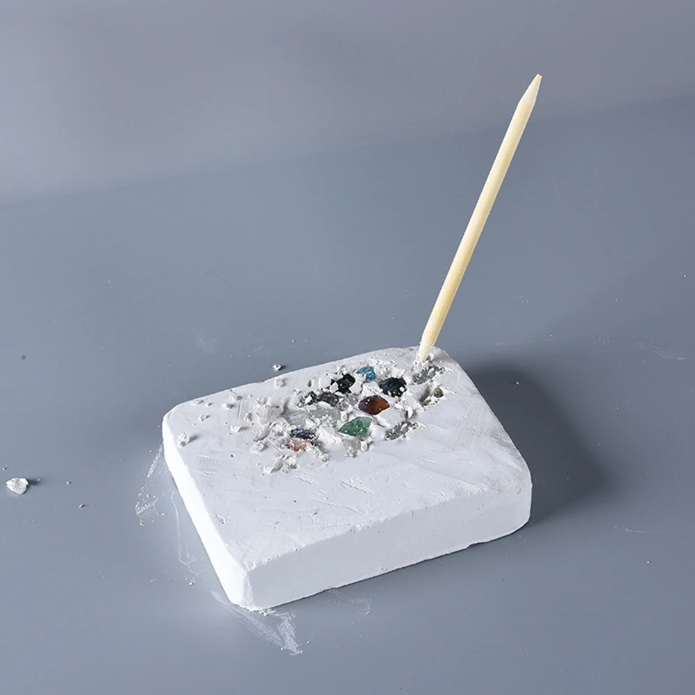 DIY Искусственный драгоценный камень раковины раскопки Набор Развивающие детские игрушки для раскопок детские фигурки обучающий подарок