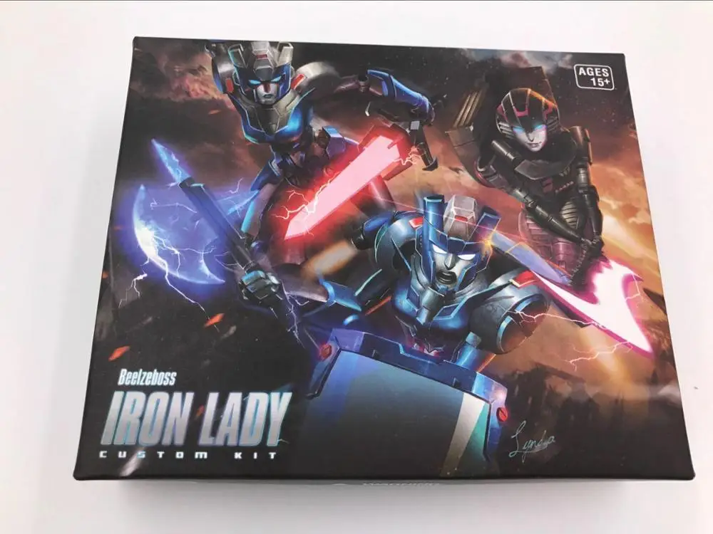 

BLZ-06 BEELZEBOSS IRON LADY ADD-ONS FOR GENERATIONS ARCEE & CHROMIA,In stock!