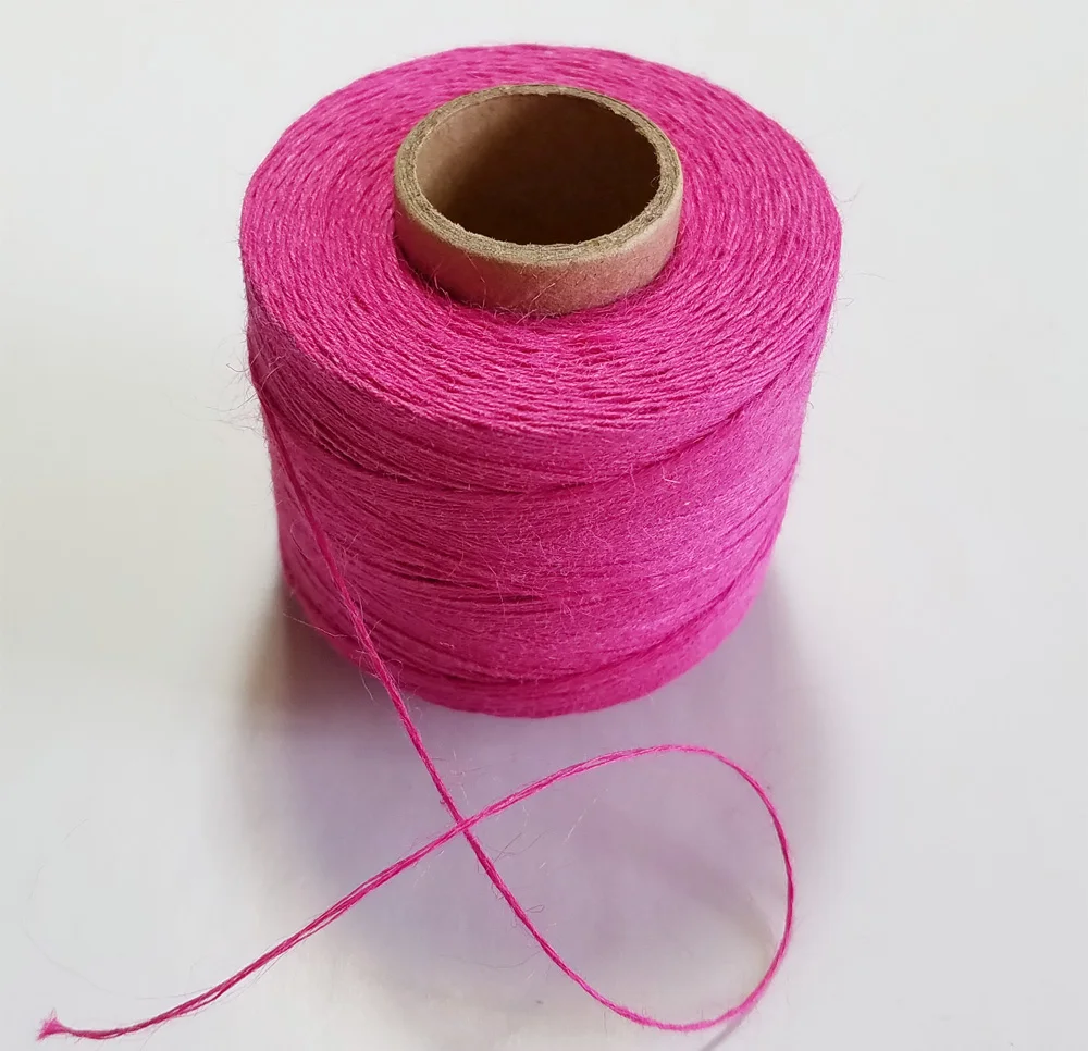 Красочные льняные нитки 200 м/рулон шпагата для шитья, вязания, вышивки, вязания крючком, аксессуары DIY