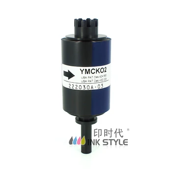 

Pack of 2pcs Compatible Nisca NGYMCKO2 Color Ribbon 250prints for PR5100 PR5200 PR5300 PR5310 Card Printer PR50023KO2