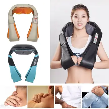 

Shoulder And Neck Kneading Massager Red Light Heating Massage Shawl Leg Waist Abdomen Back Shoulder And Neck Massager Body Care