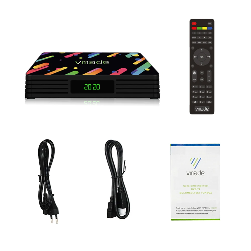 Decodificador de tv hd 1080p Dvb t2 Hevc 1080p Sintonizador Usb Wi-fi H265 Dvb t2 - Image 4