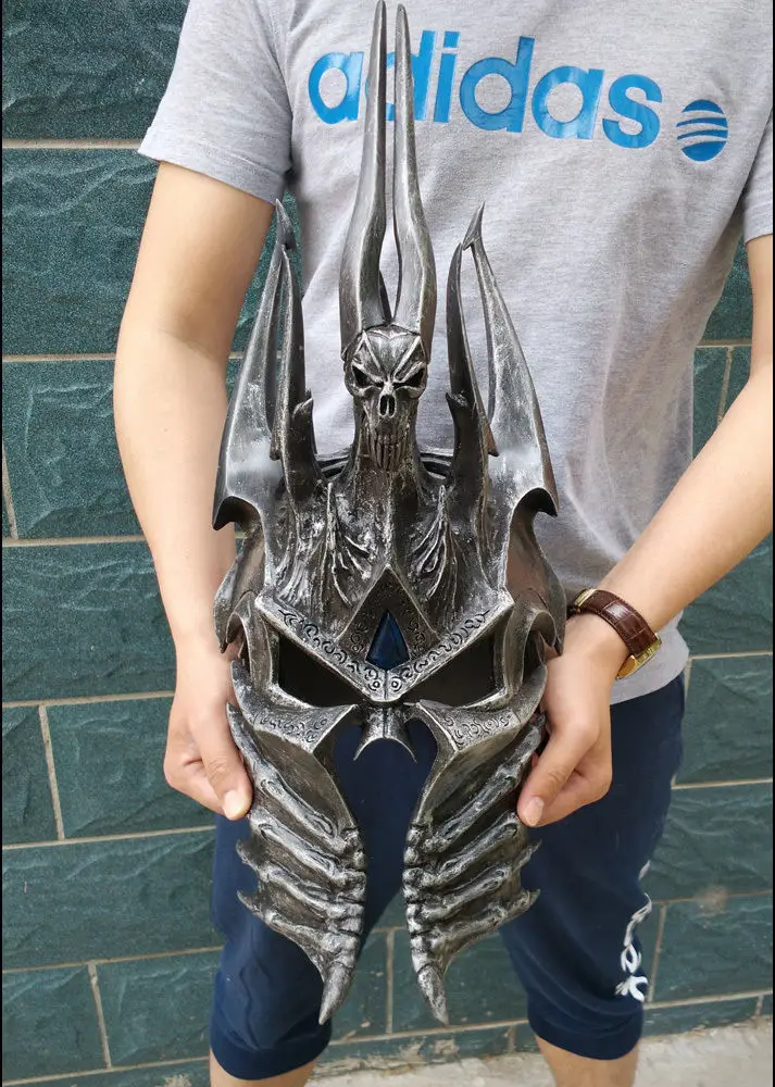 

WOW MaskLich King Death knight Helmet Cosplay Costume Halloween Prop