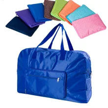 Корейский стиль легкий Оксфордский тканевый рюкзак стеганая сумка для хранения водонепроницаемая складная дорожная сумка для хранения складной мешок