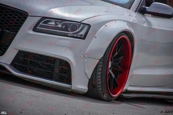 Z-ART wide aerokit для Audi A5 S5 2008-2012 комплект расширителей колесных арок ДЛЯ Audi A5 Coupe тюнинговый Комплект кузова для Audi A5 cabriolet набор для переделки кузова