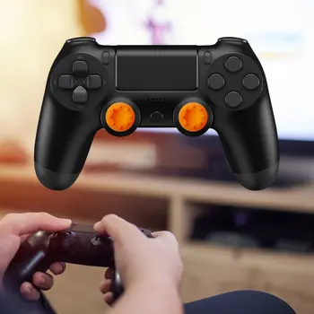 

Thumb Stick Grips Caps For Playstation 4 Ps4 Pro Slim Silicone Analog Thumbstick Grips Cover For Xbox Ps3 Ps4 Accessories