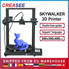 Creasee 3D Printer Desktop Industriële-Grade Grote Maat 300X300X400 Dual-Track Hoge Precisie commerciële Onderwijs Diy Kit Stille