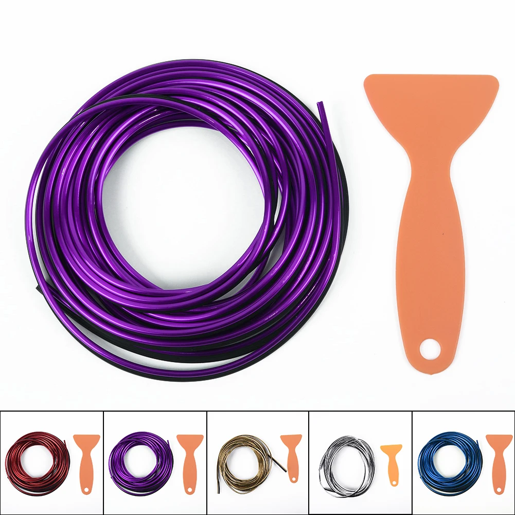 Антивозрастной анти utraviolet 5 м Зазор линии литья украшения коррозионная стойкость автомобиля отделка полосы приборной панели