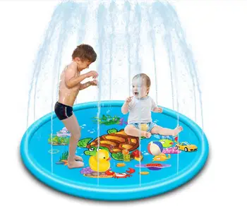 

170cm Family Inflatable Pool, Above Ground Pool, Kid, Adult Kids, Blue Garden, Outdoor Play Pool, Gonflable Pool Cover