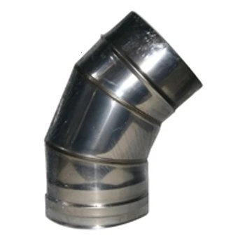 

Gomito inox Ala a settori 45 gradi 8 [ALA]