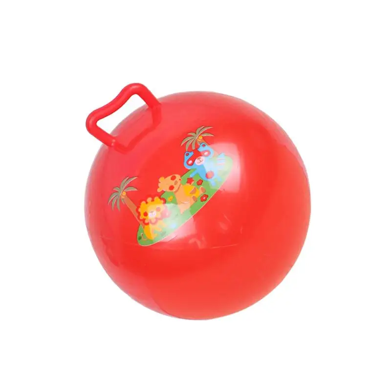 25cm Random Color Toyvian 1PC Children Hopper Ball Inflatable Bounce Jumping Hopper Ball 