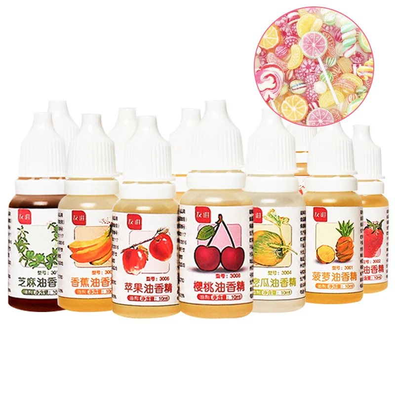 Generic 1pc 10ml Edible Food Fruit Flower Flavor Essence Pineapple