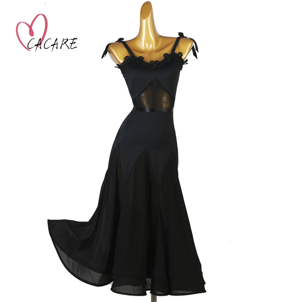 

Ballroom Dance Competition Dresses Prom Flamenco Waltz Standard Dance Dress Costumes Show Occasion Dresses Customize D1108