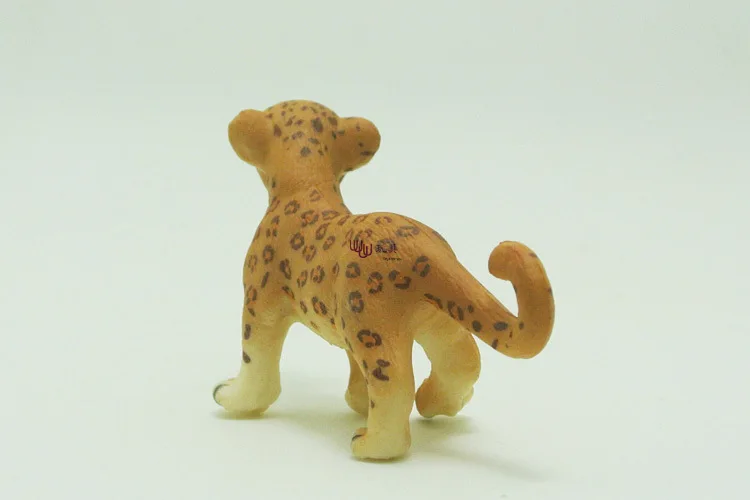 Model Wild Animal Model Walking xiao hua bao(Leopard) Plastic Emulate Toy