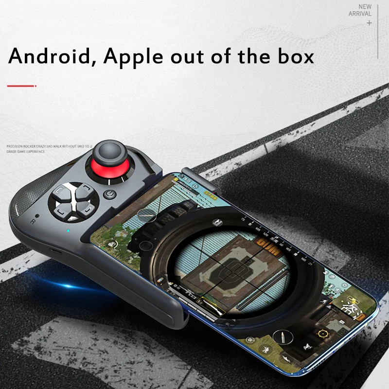 Новинка для MOCUTE-059 беспроводной bluetooth-геймпад с одной рукой для Android IOS Phone PUBG игровой коврик перезаряжаемая игровая ручка