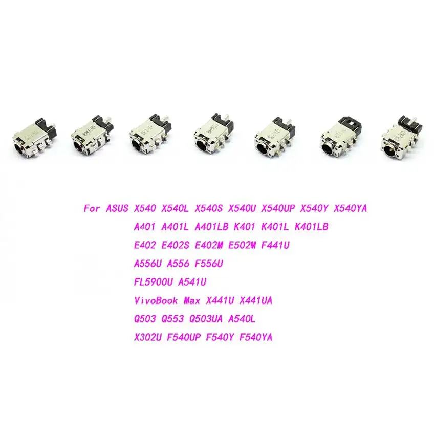 Asus Vivobook DC Power Jack Connector Plug for Various Models: X411U, Q503, Q553, X302U, X540L, X320U Description Image.This Product Can Be Found With The Tag Names Computer Cables Connecting, Computer Peripherals, PC Hardware Cables Adapters, Power jack connector plug