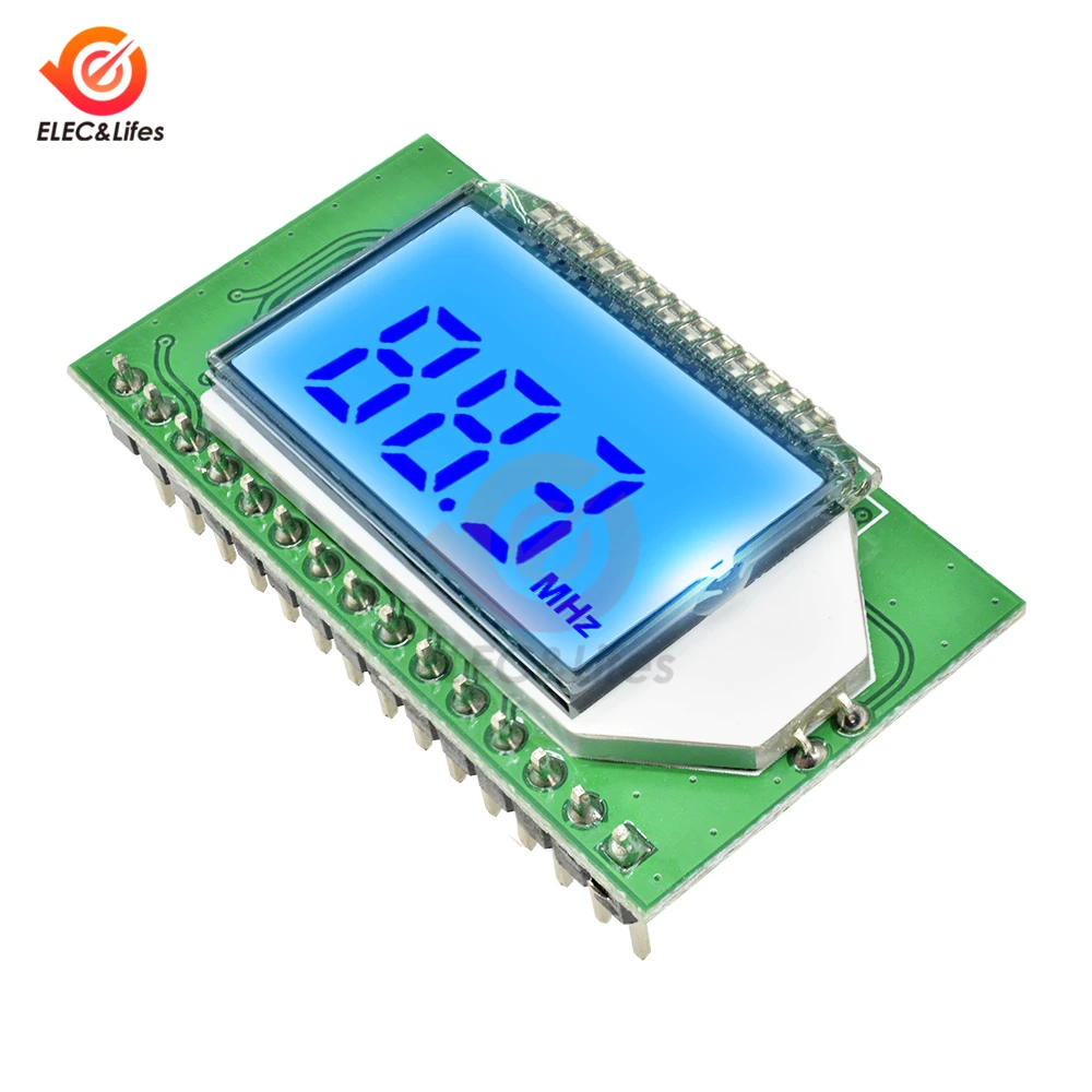 

PLL LCD 87-108Mhz Digital FM Radio wireless Transmitter/Receiver Module Wireless Microphone Stereo Board Digital Noise Reduction