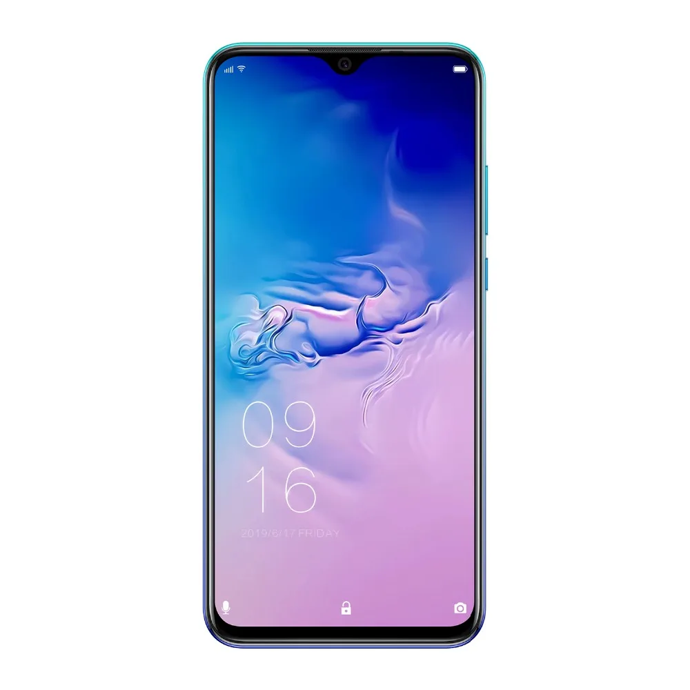 Elephone A6 Max MT6762 Восьмиядерный мобильный телефон HD+ экран 6,53 дюймов Android 9,0 смартфон 4 Гб ram 64 Гб rom 20MP 4G LTE мобильный телефон