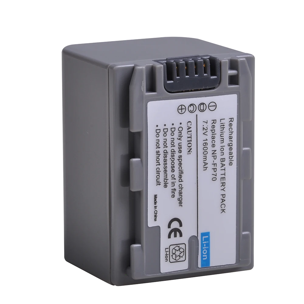 Bateria para Sony Np-fp70 Bateria para Sony Np-fp30 Np-fp50 Np-fp51 Np-fp60 Np-fp71 Np-fp90 Dvd92 Dvd103 Dcr Sr30e Sr40 Pcs - Image 6
