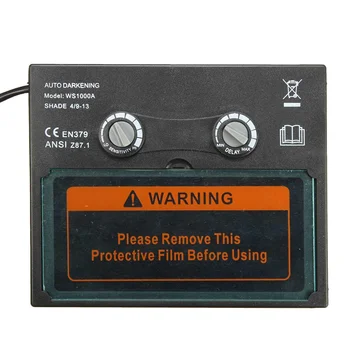

Solar Auto Darkening Filter Welding/Polish Mask/Helmet/Welder Cap Welding Lens Eyes Mask for Welding Machine/Plasma Cutting Tool