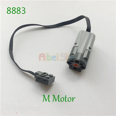 8883 Technic совместимый 9686 DIY 9656. Детали строительного блока. Набор помощи коробки аккумуляторной батареи двигателя для технологии MOC 9686. Wedo L* g* совместимый - Цвет: 8883