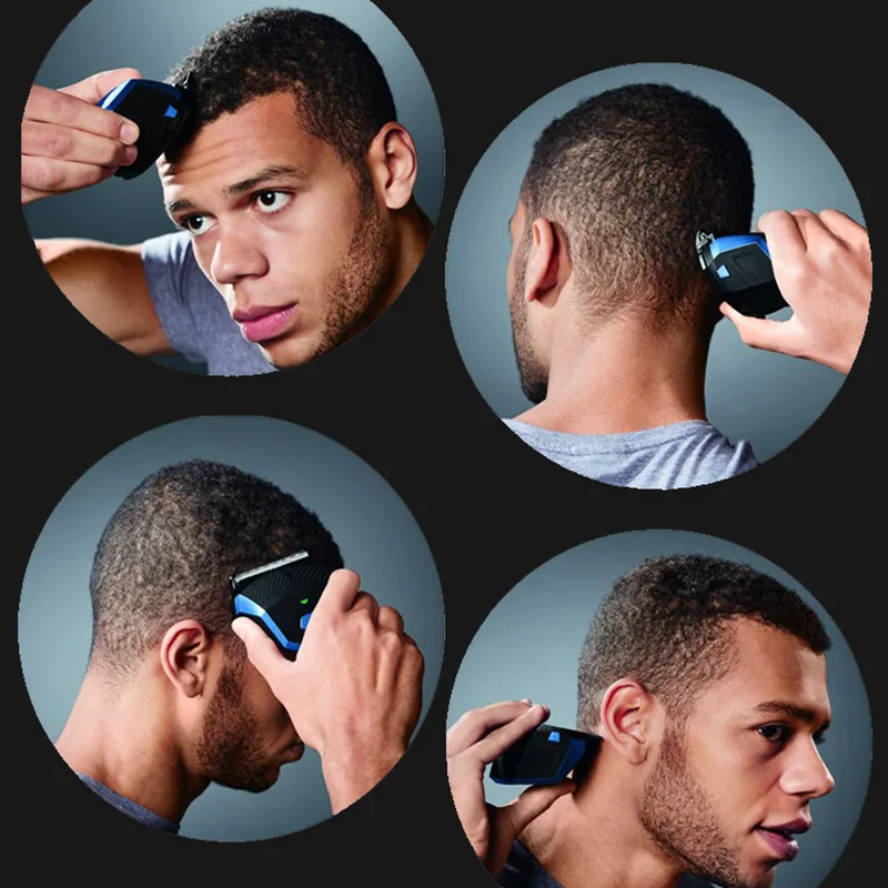 Kemei Hair Cutting Machine Beard Trimmer Cutter for Men's Grooming Clipper Cut Electric Haircut Shaver Self Hairclipper Mini 4