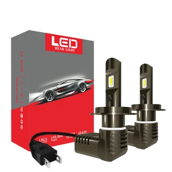 

7600LM Powerful P10 CSP LED Headlight for Car H7 H4 H8 H9 H11 9005 HB3 9006 HB4 6000K 12V Auto Lamp Car Head Bulbs