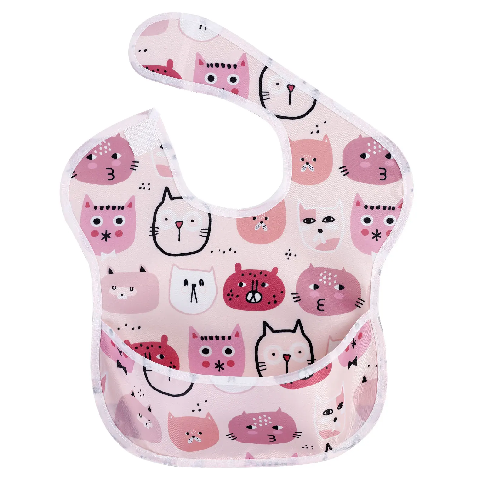 new born baby accessories	 Unisex Waterproof Baby Bibs 100% Polyester TPU Coating Feeding Bibs Washable Baby Bibs with Food Catcher for Babies crochet baby accessories Baby Accessories