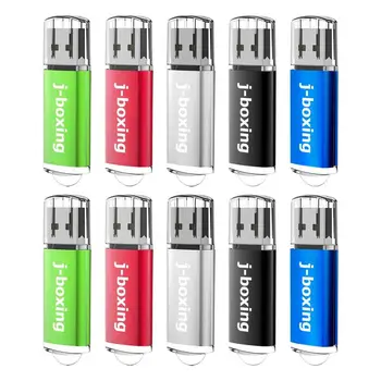

LOT 10PCS 8GB USB Flash Drives Rectangle Thumb Pen Drive USB 2.0 Jump Drive 8gb Pendrives with Cap for PC Laptop Tablet 8 Colors