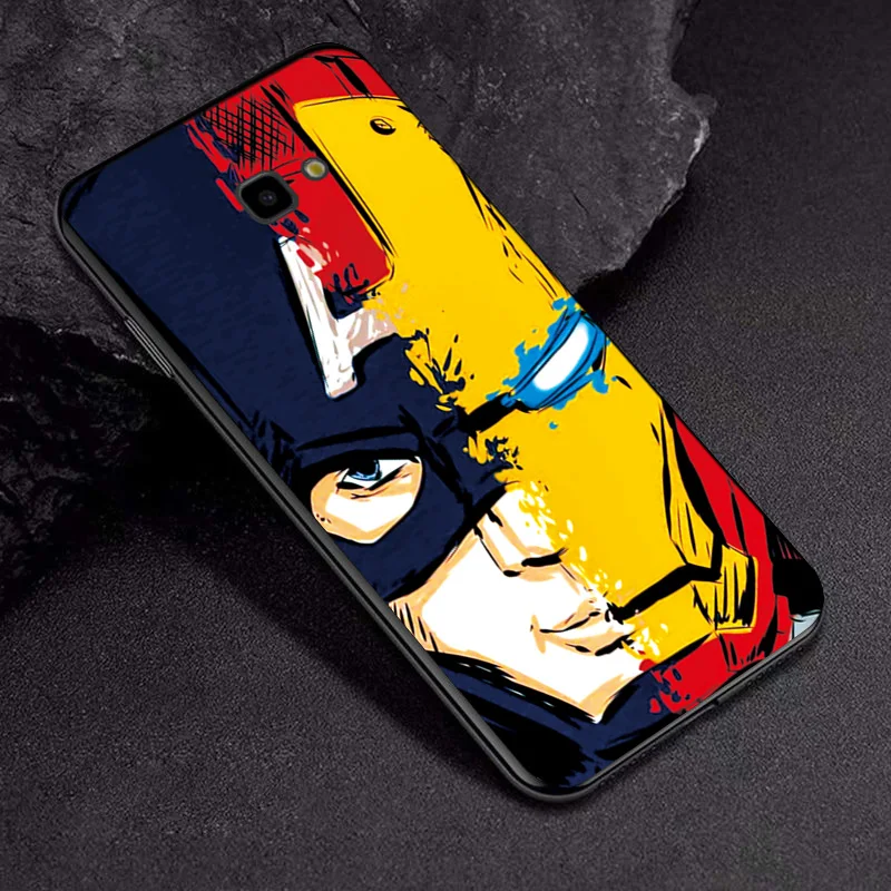 Черный ТПУ чехол для телефона Venom Joker для samsung Galaxy J7 Prime чехол для samsung J2 J5 Prime J7 J3 J4 J6 Plus - Цвет: TPUBLK666