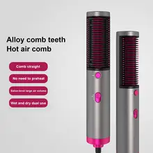 1pcs Portable Hair Straightener Adjustable Temperature Straight Iron Dry-Wet Double Use Easy To Carry Hair Straightener