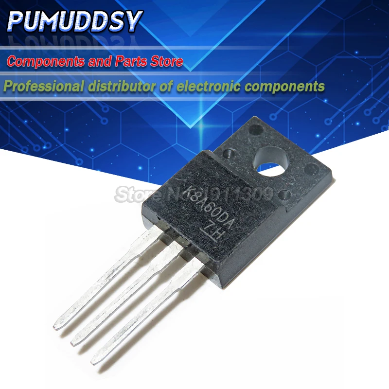 10 шт. K8A60DA TO-220 TK8A60DA TO-220F TK8A60 600V 7.5A | Электронные компоненты и принадлежности