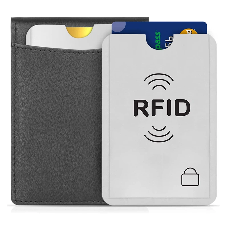 Чехол книжка из алюминиевой фольги с защитой от RFID|Карты контроля доступа| |