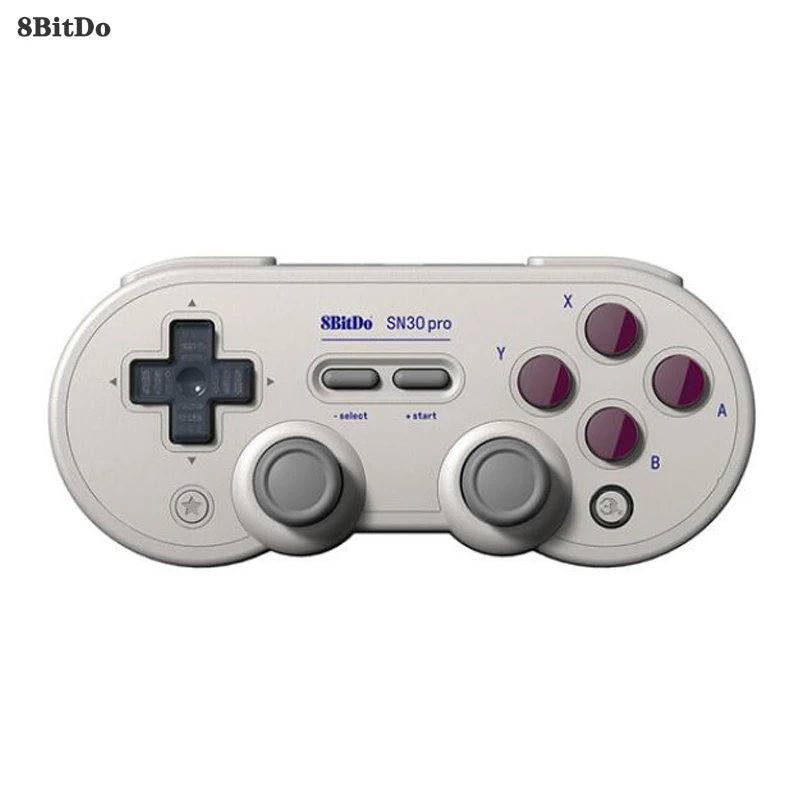 Серебристый WUIYBN 8BitDo SN30 Pro GB SN версия Геймпад контроллер для Windows Android macOS nintendo Джойстик-переключатель - Цвет: Серебристый