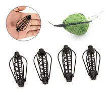 Металлическая рыболовная клетка для приманки 15 г/20 г/25 г/30 г с свинцовым метателем для ловли карпа Bair Catfish Feeder рыболовные снасти аксессуары