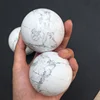 Natural howlite sphere quartz crystal balls sphere polished healing crystal stone ball for decoration 2